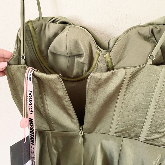 “House of CB” Myrna Midi Corset Dress - Picture 7 of 9